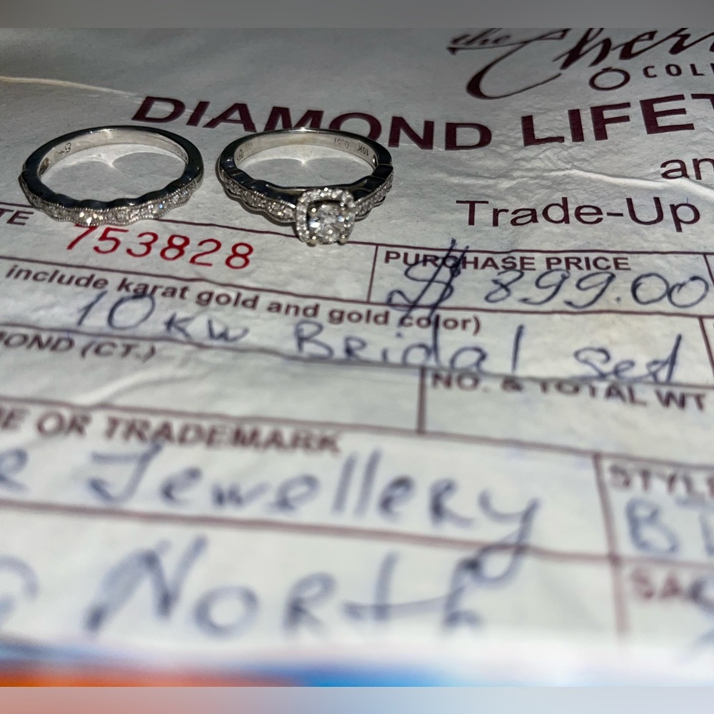 Wedding ring set